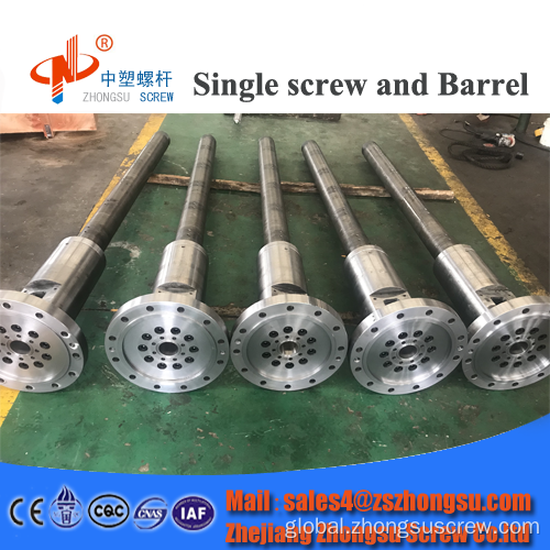 Pvc Film Extruder Screw Barrel PVC Film Blowing Extruder Single Screw Barrel Factory